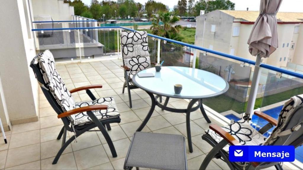 Apartamento Penthouse Playa Rabdells Oliva With Pool And Seaview Exterior foto